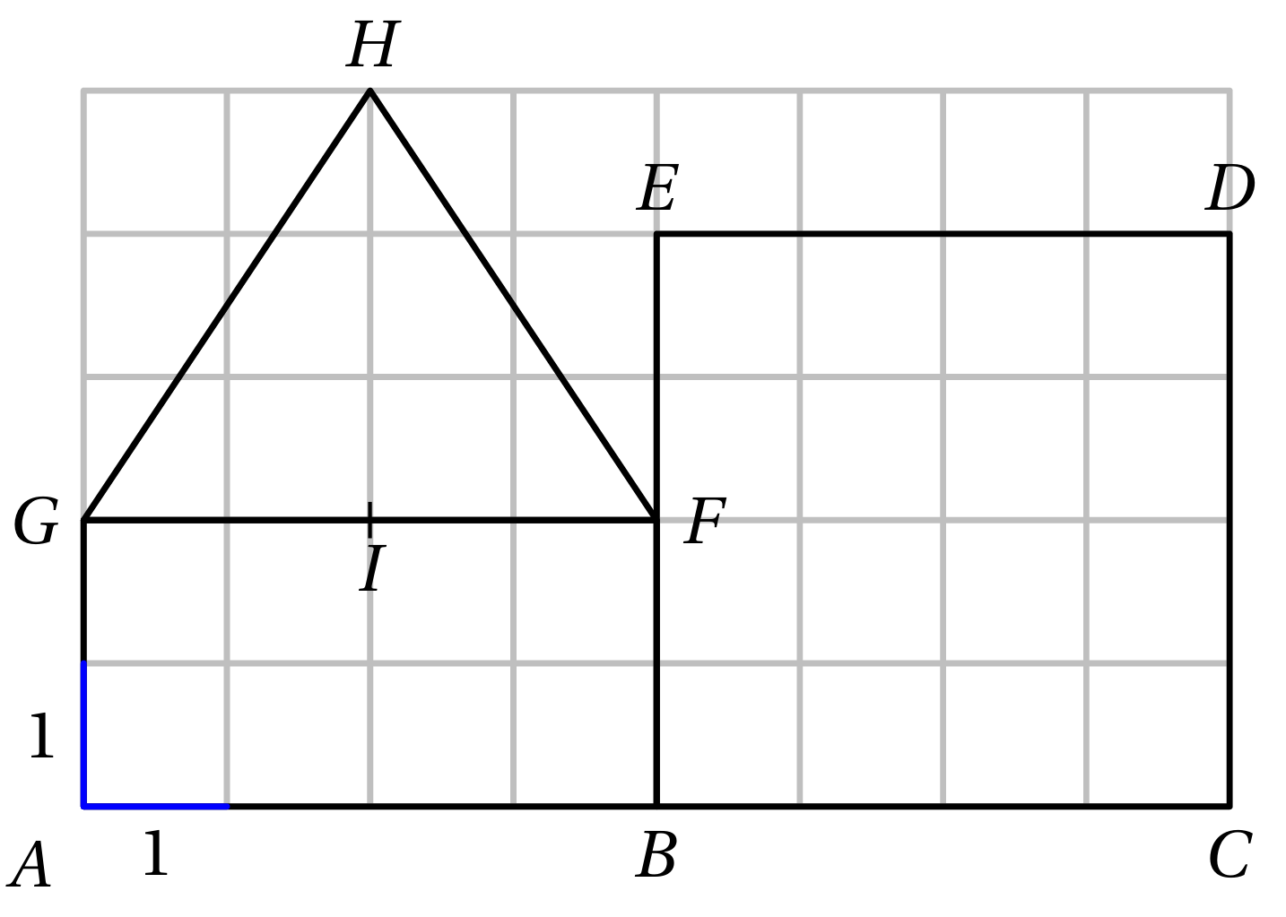 Rectangle EFGH et points I, J, K, L