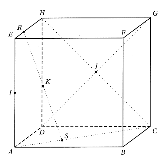 Cube ABCDEFGH